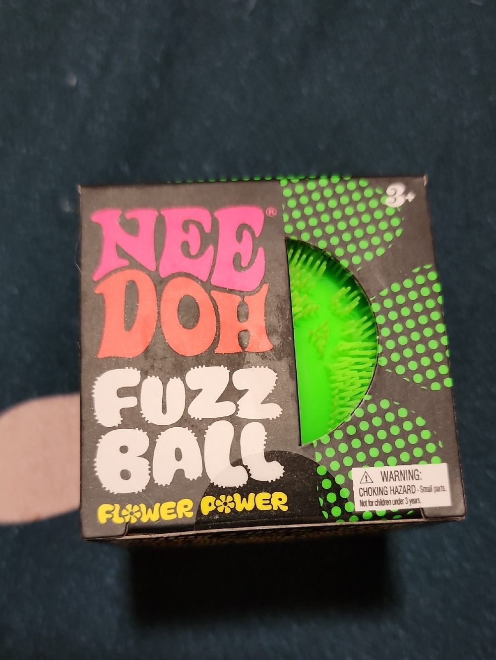 Fuzz Ball Kids Sensory Toy - Bright Green